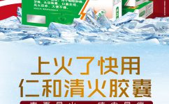 清火膠囊宣傳海報